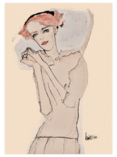 Egon Schiele Portrait Of A Woman - Art Print